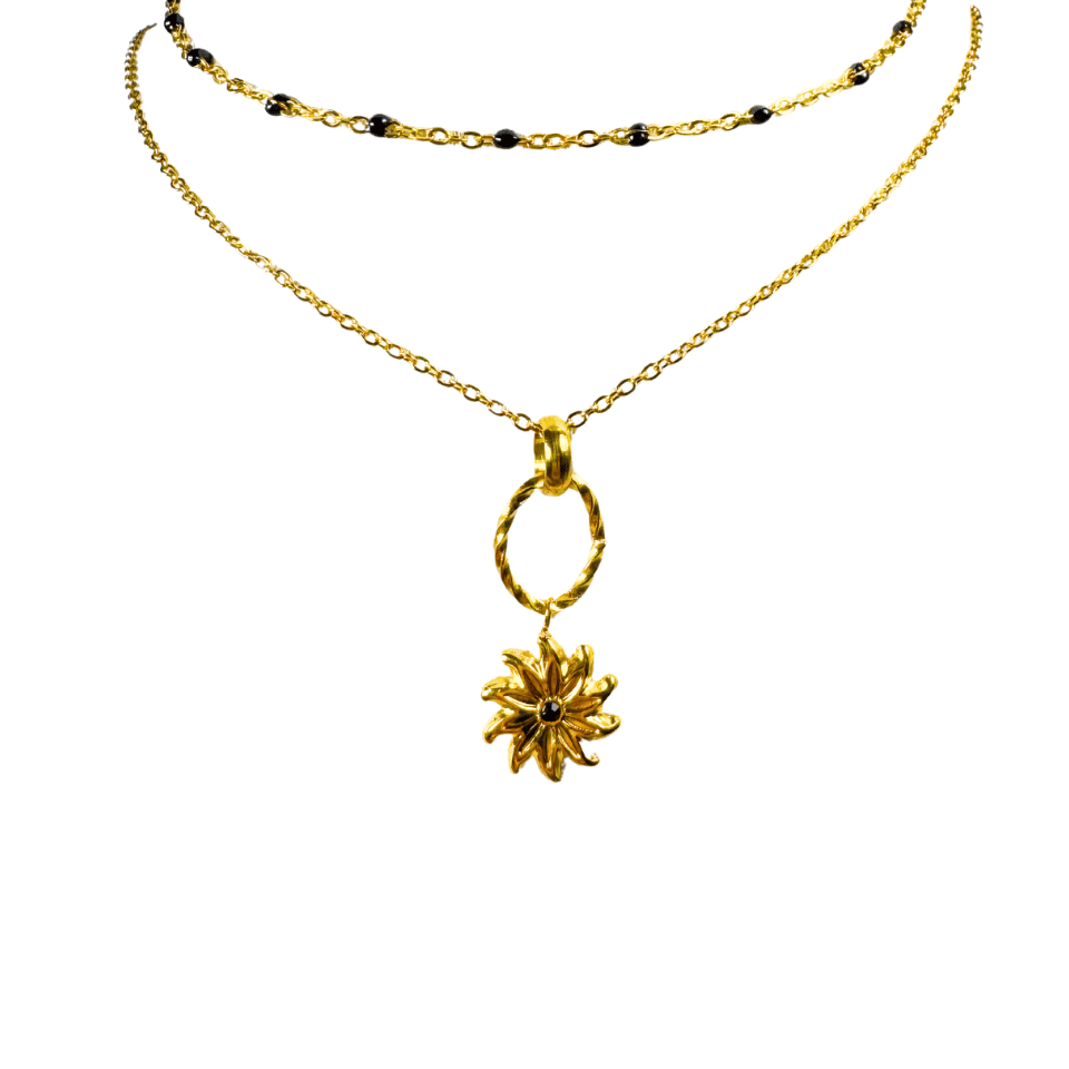 EMILIA - 18K Gold Plated Necklace Set