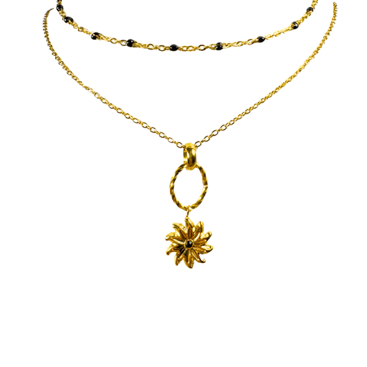 EMILIA - 18K Gold Plated Necklace Set