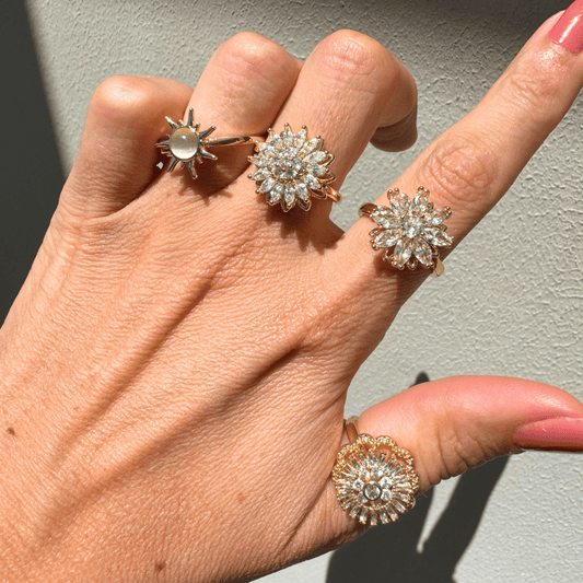 Waterproof Stress Relief Spinner Jewelry